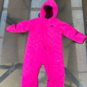 The North face baby snowsuit